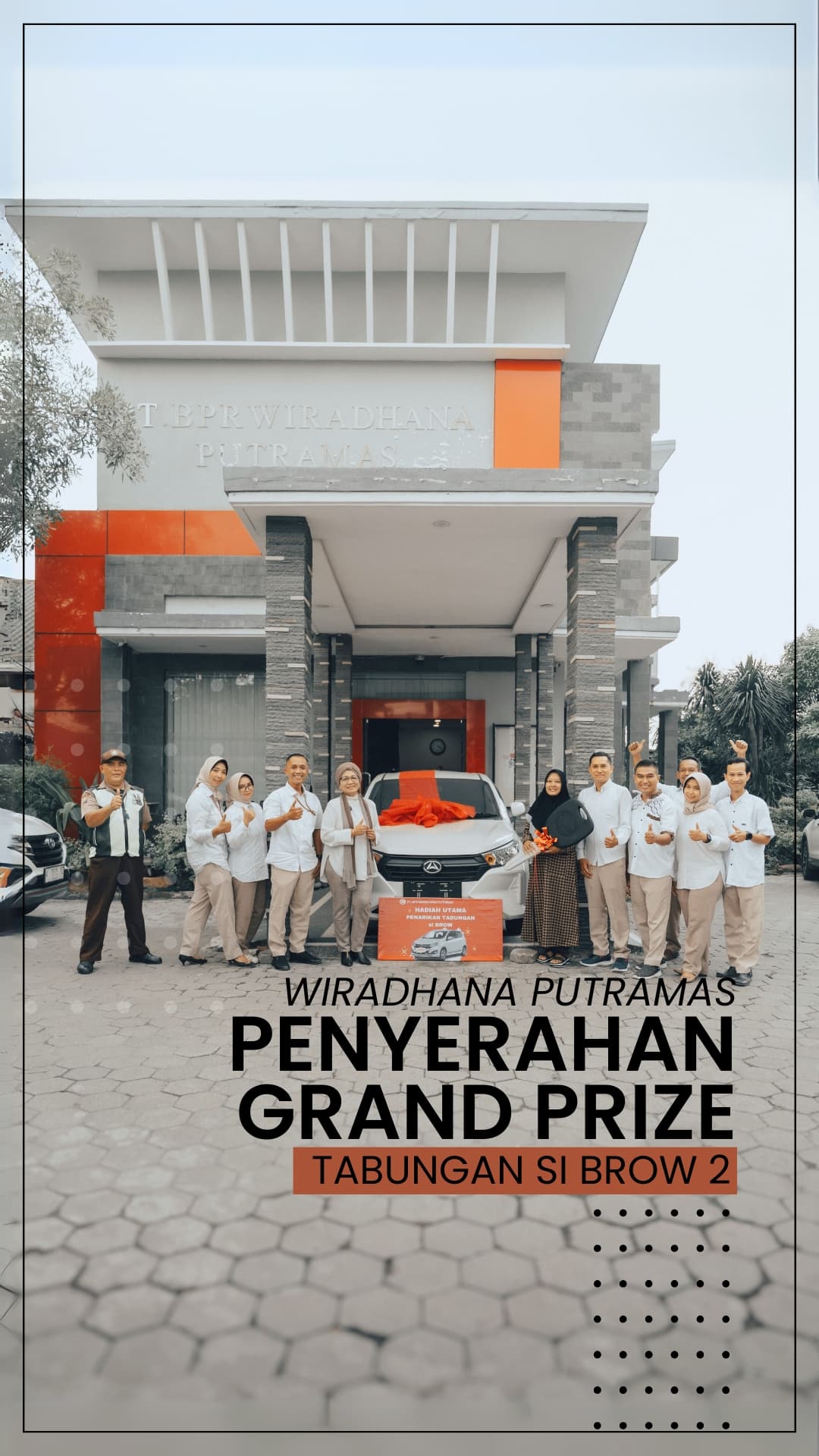 Selamat kepada Para Pemenang Hadiah Tabungan SiBROW Periode 2